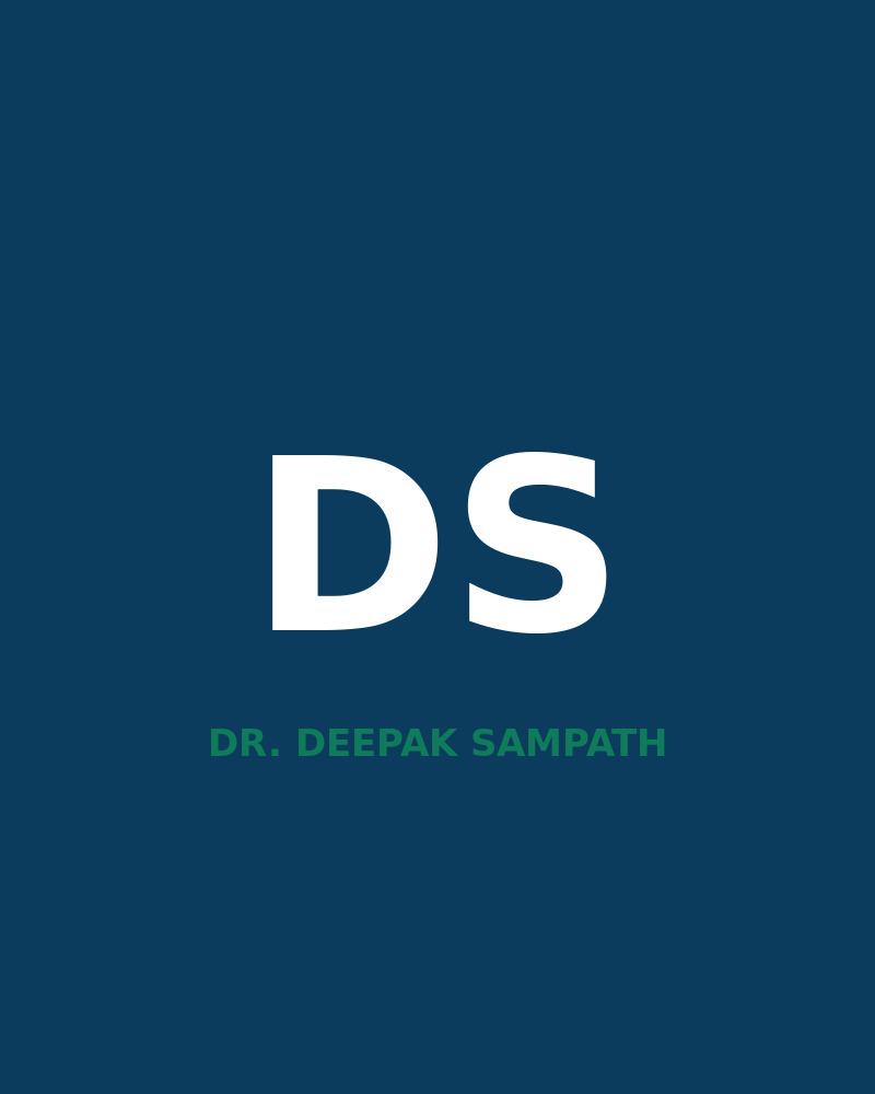 Dr. Deepak Sampath — Consultant Orthopaedic Surgeon — Arthroscopy, Joint Replacement & Complex Trauma Surgeon